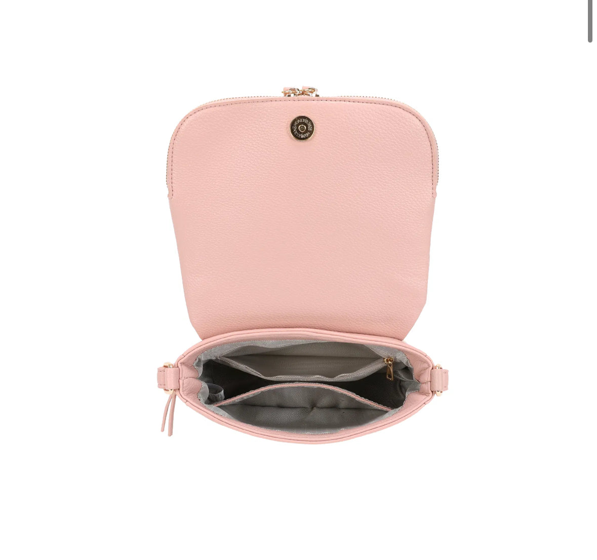 Tassel Zip Crossbody Bag