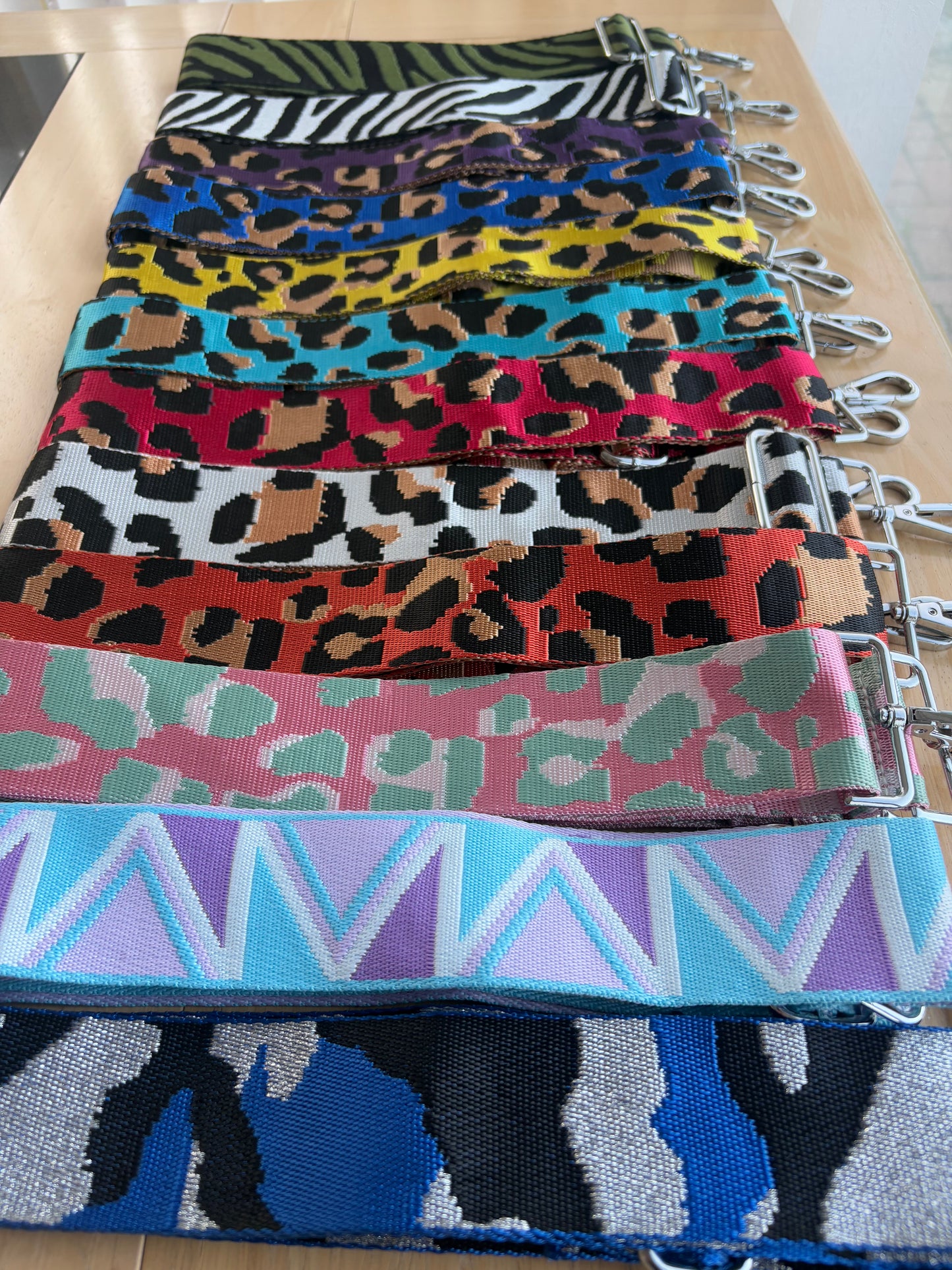 Patterned Adjustable Bag Strap