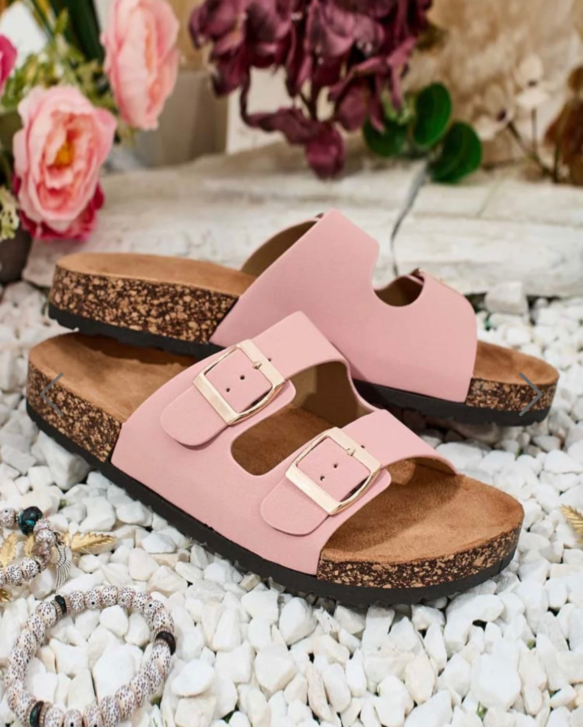 Flat Pink Sliders