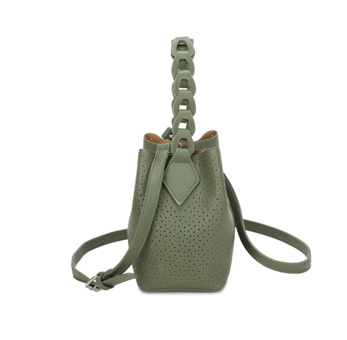 Crossbody Bucket Bag