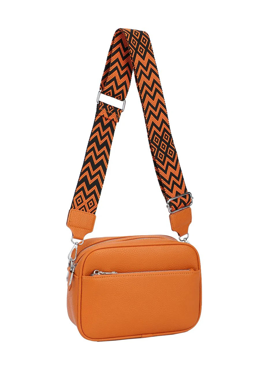 Double Zip Crossbody Bag