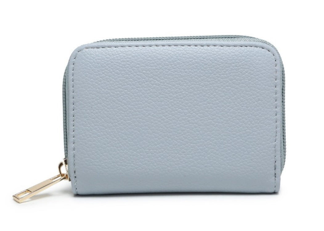 Plain Single Zip Coin Purse