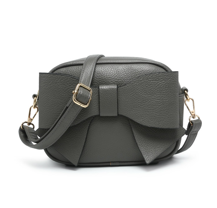 Bow Cross Body Bag - Grey