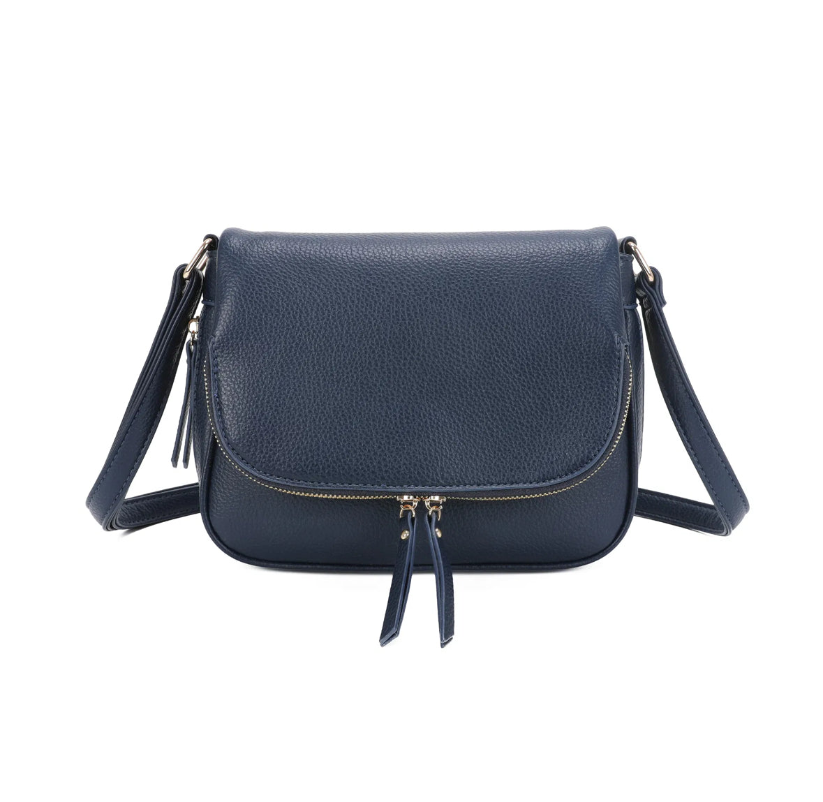 Tassel Zip Crossbody Bag