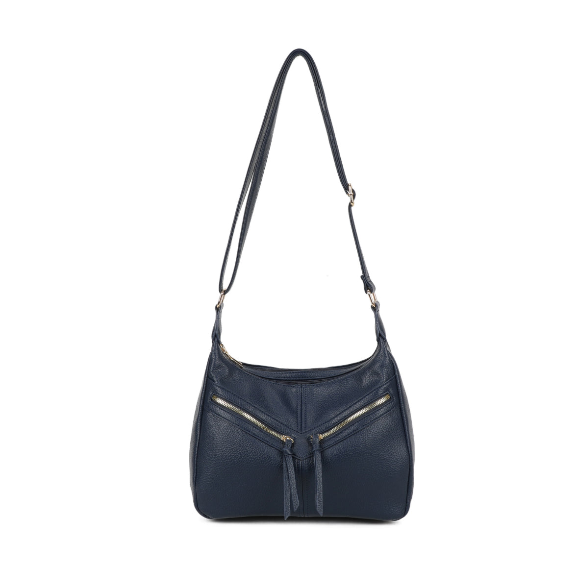 Large Double Tassel Crossbody Bag
