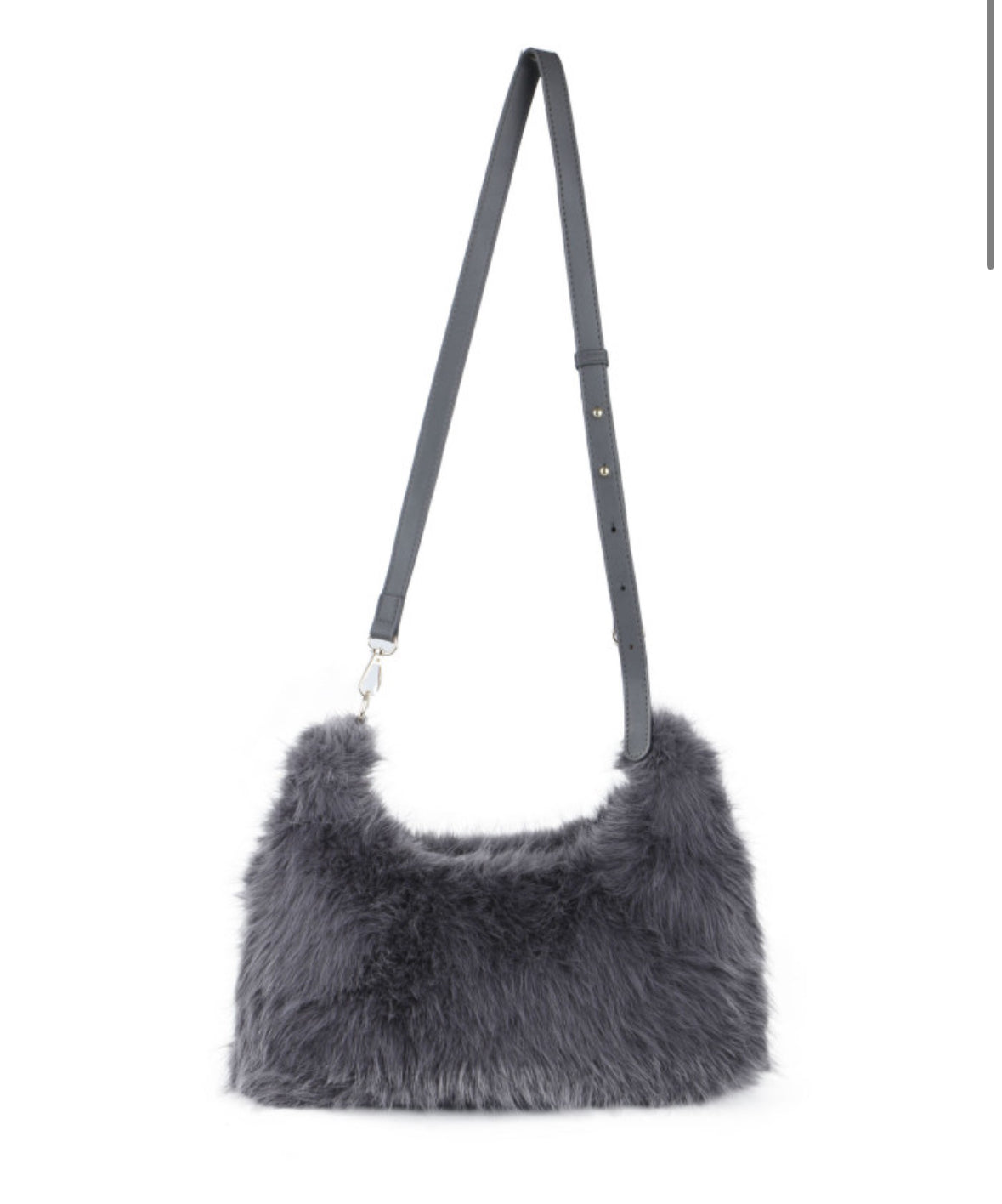 Medium Faux Fur Crossbody Bag