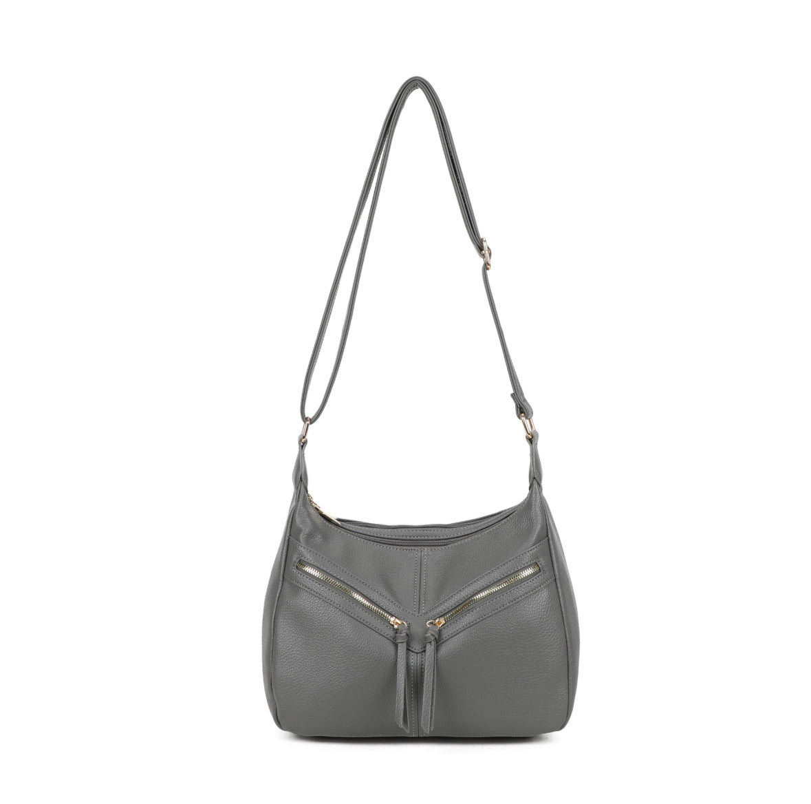 Large Double Tassel Crossbody Bag