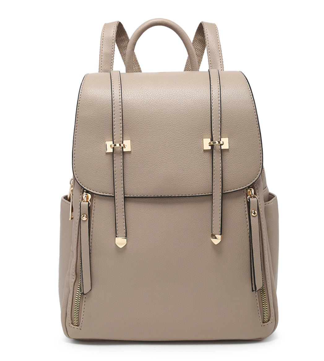 Double Zip Backpack