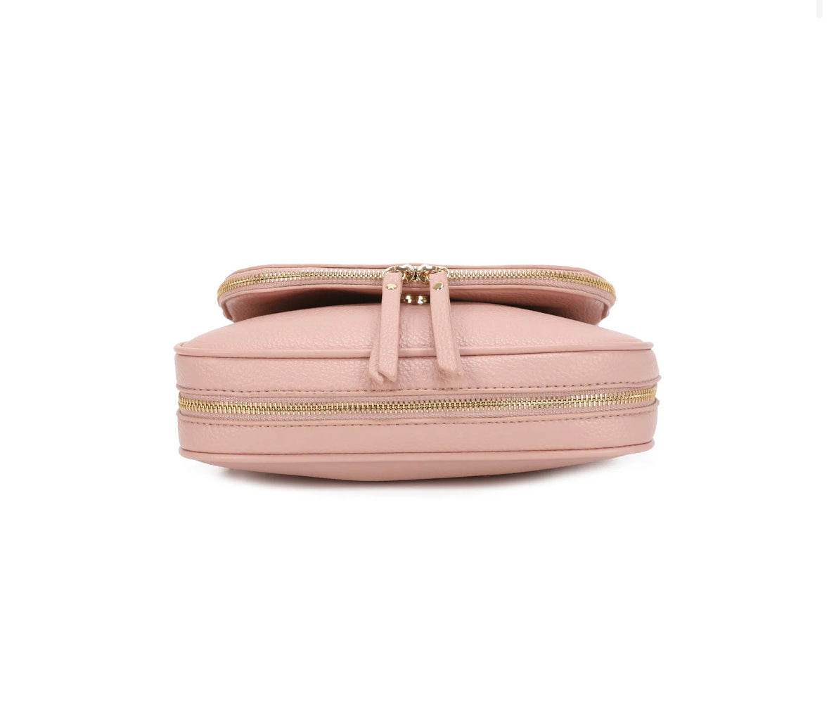Tassel Zip Crossbody Bag