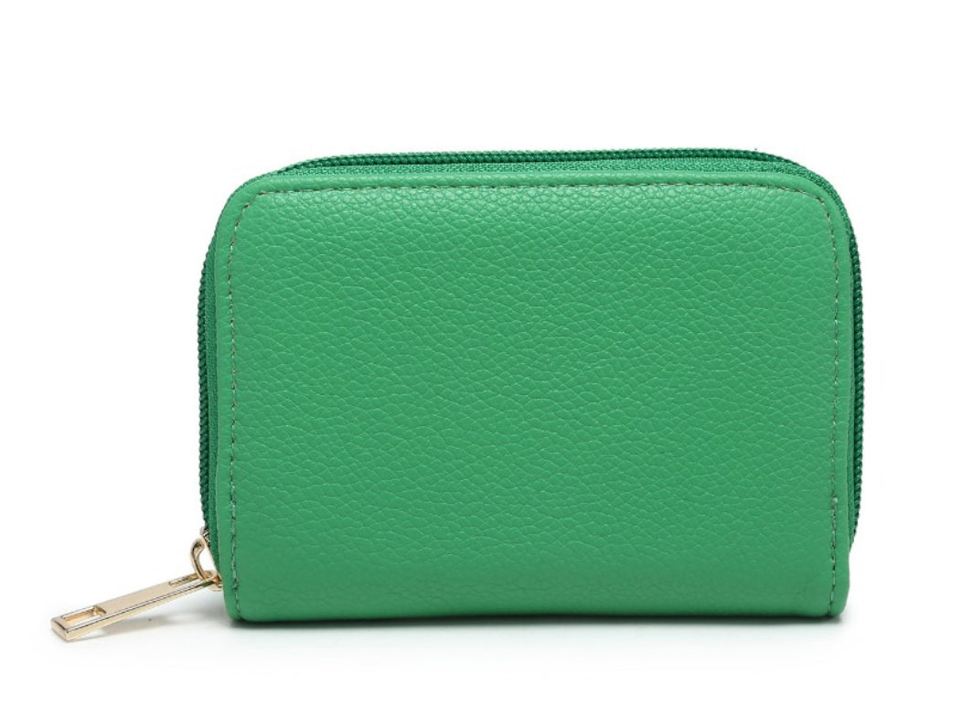 Plain Single Zip Coin Purse