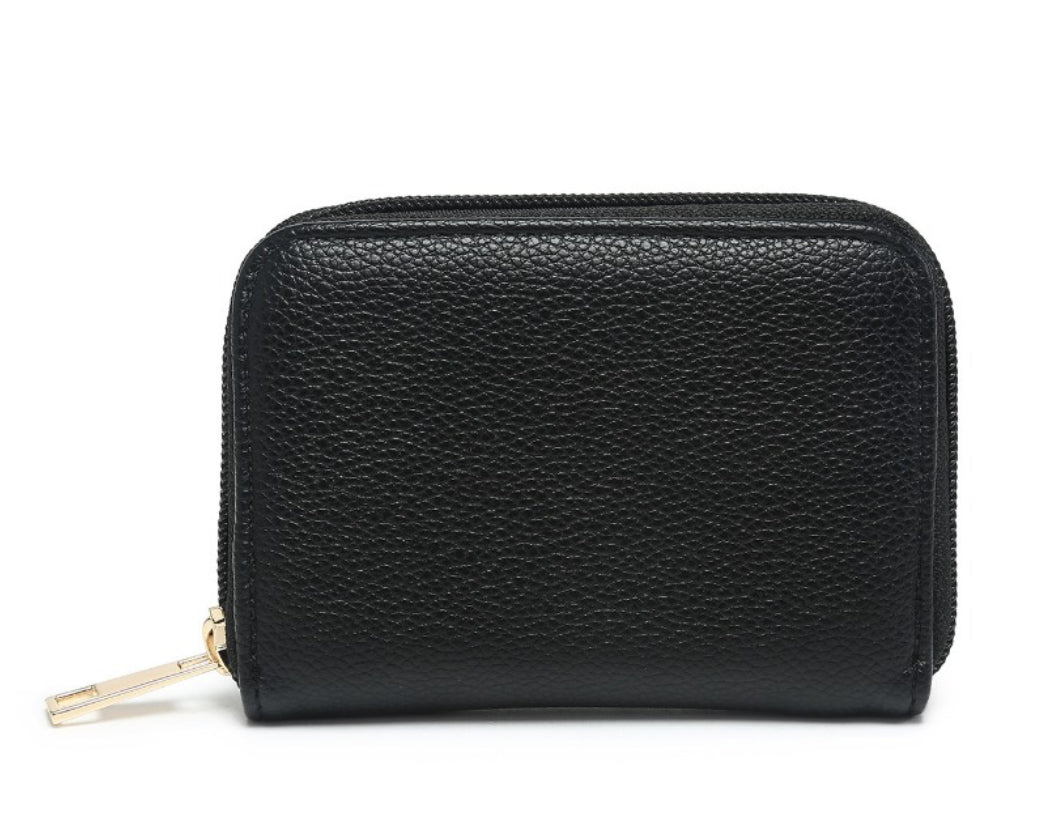 Plain Single Zip Coin Purse