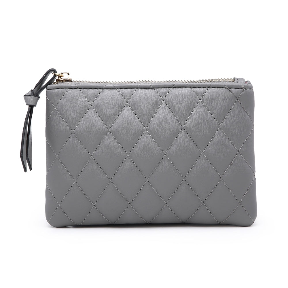Quilted Zip Coin Purse