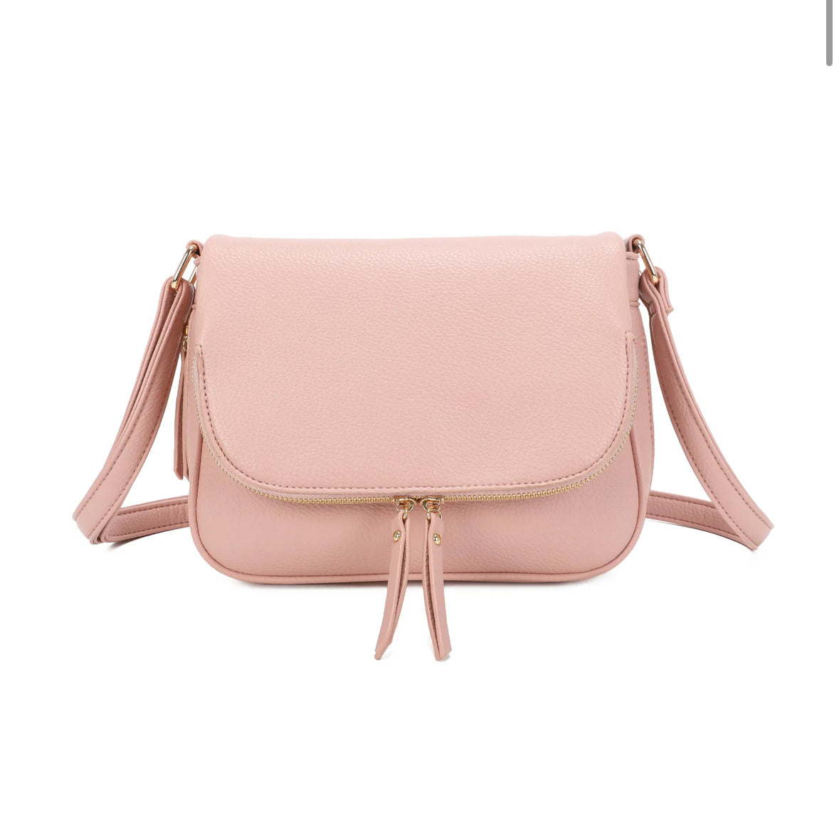 Tassel Zip Crossbody Bag