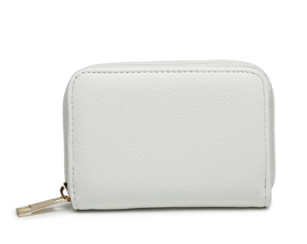 Plain Single Zip Coin Purse