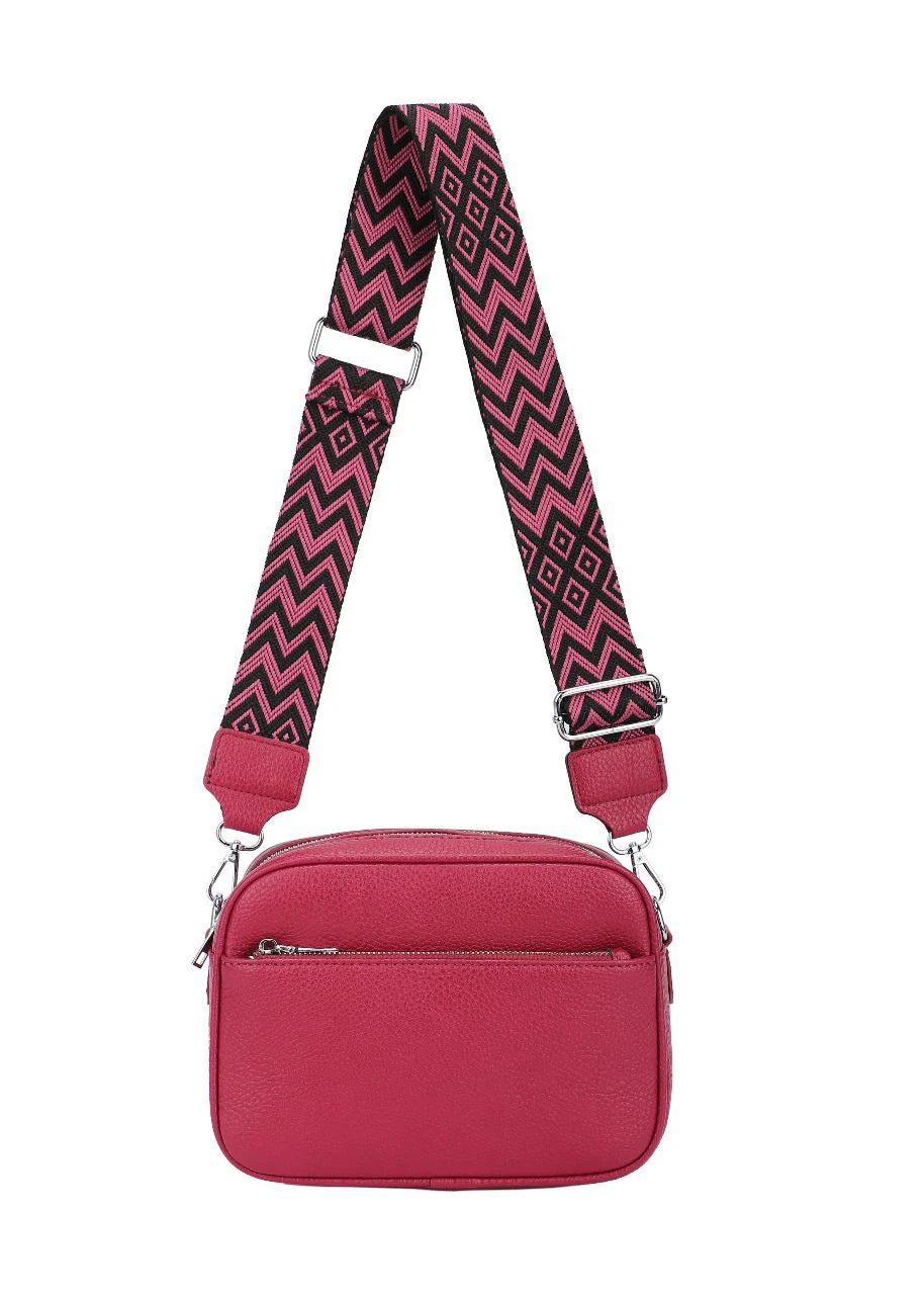 Double Zip Crossbody Bag