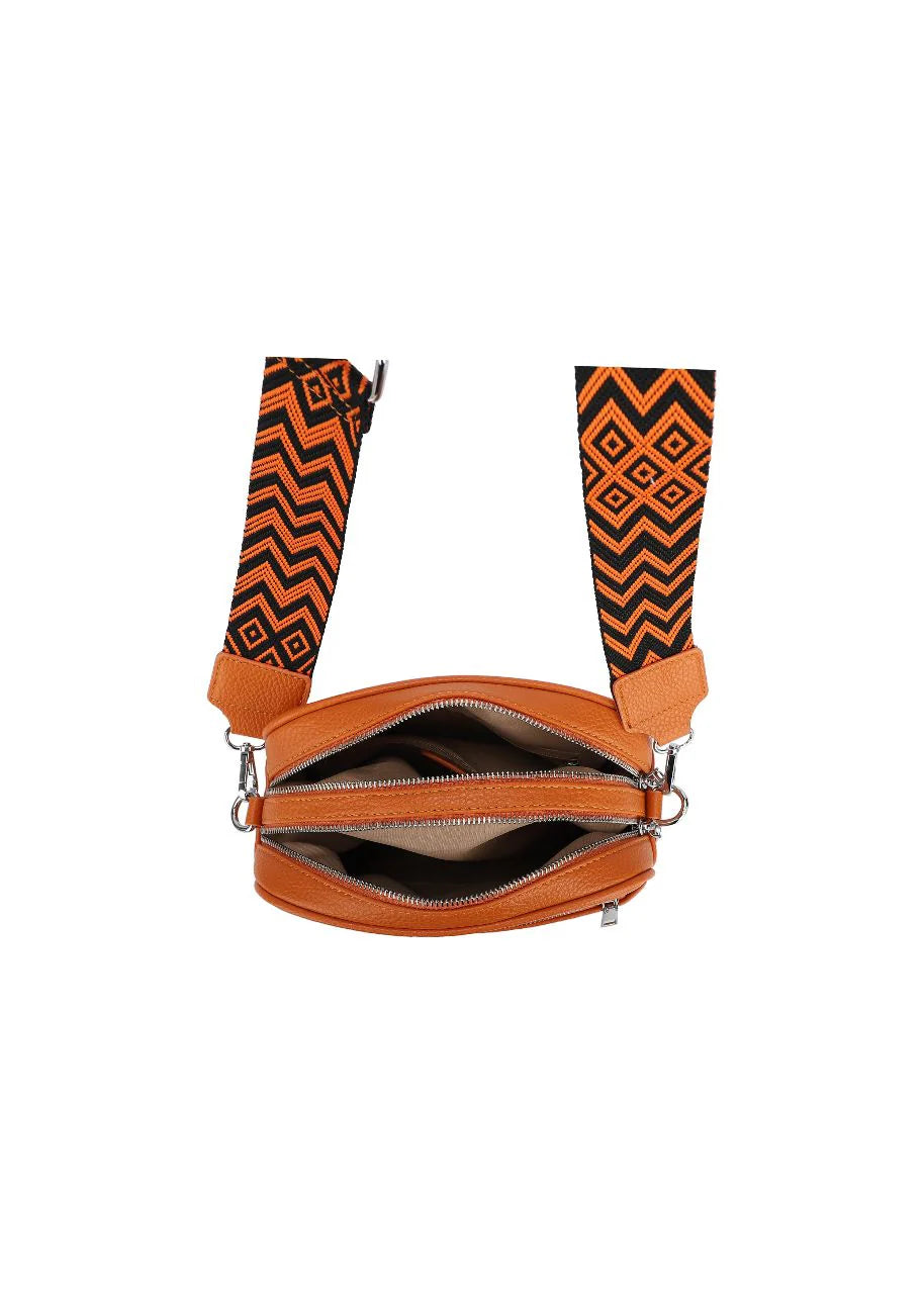 Double Zip Crossbody Bag
