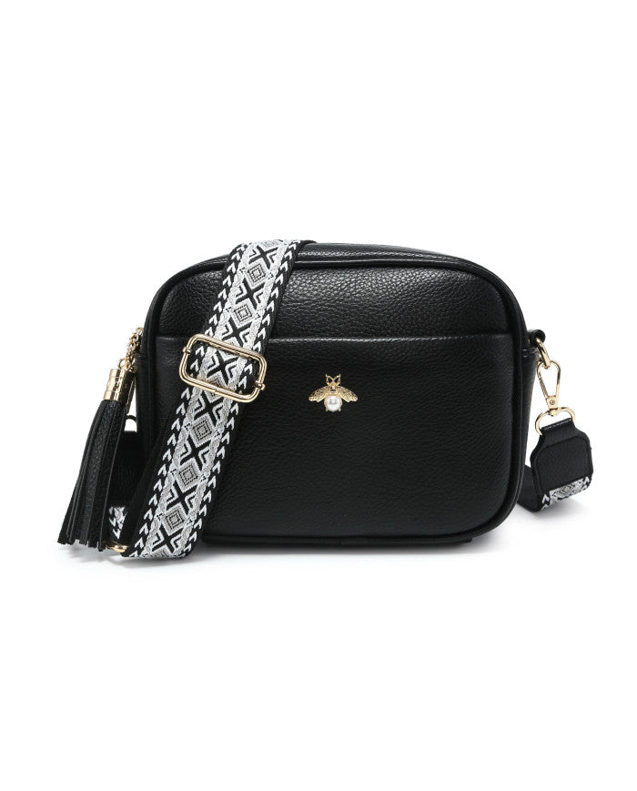 Bee Cross Body Tassel Bag