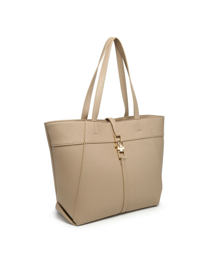 Oversized Handbag - Stone