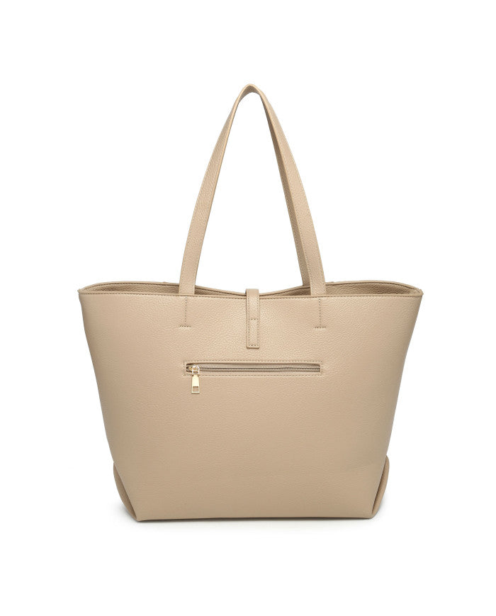 Oversized Handbag - Stone