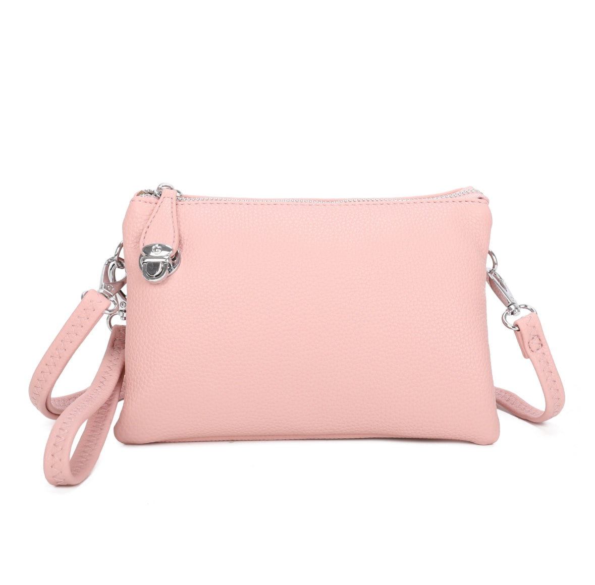 Triple Compartment Crossbody Bag