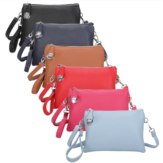 Triple Compartment Crossbody