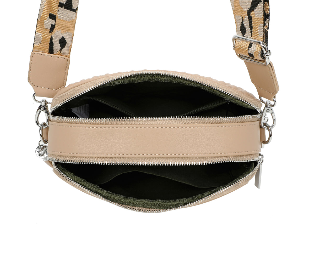 Quilted Tassel Crossbody Bag