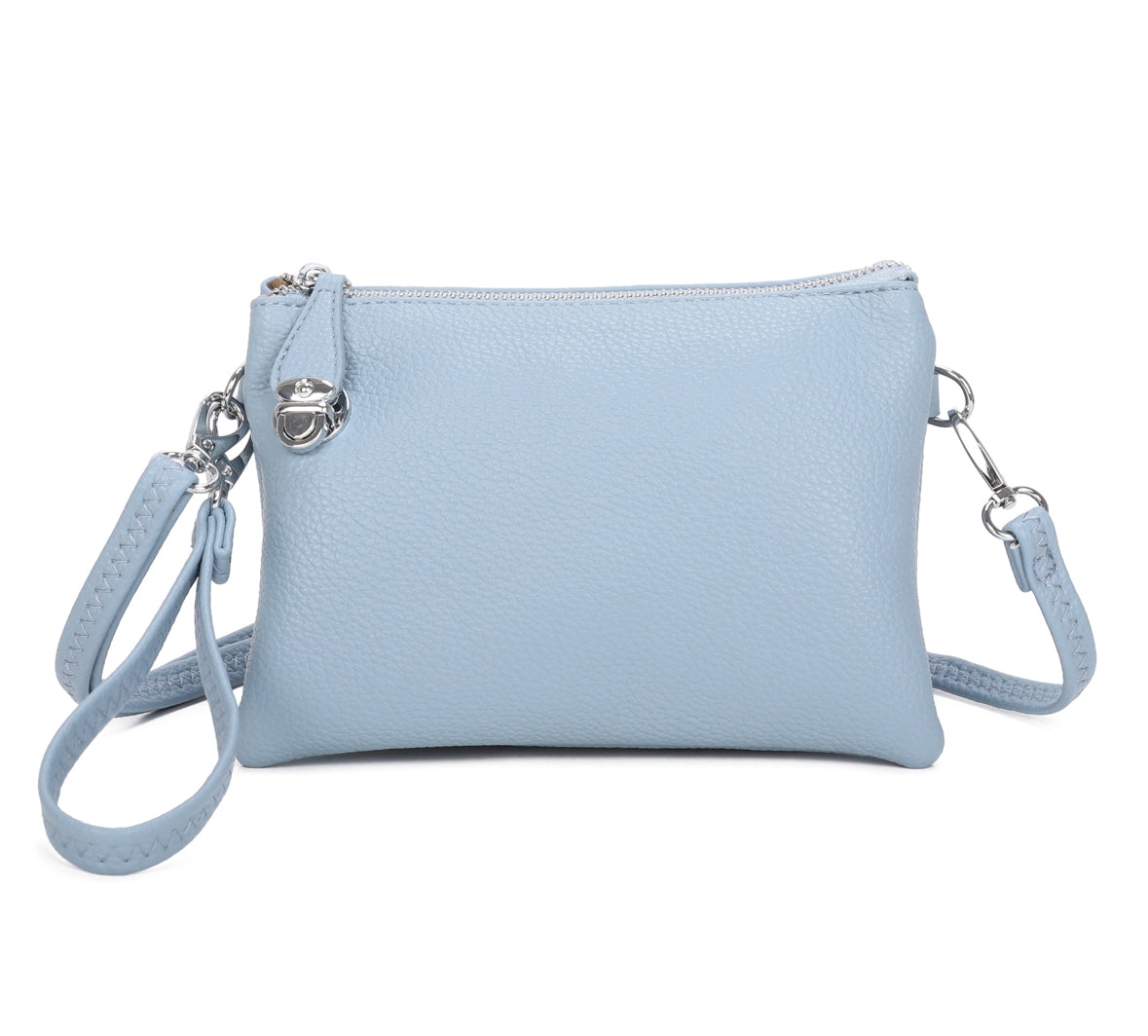 Triple Compartment Crossbody Bag