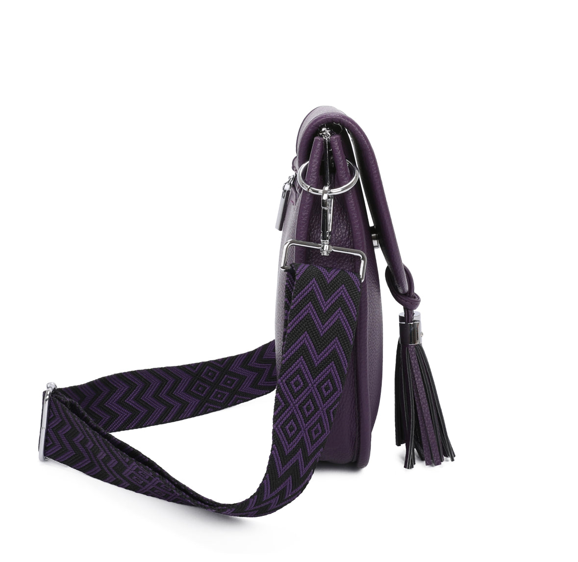 Double Tassel Crossbody Bag