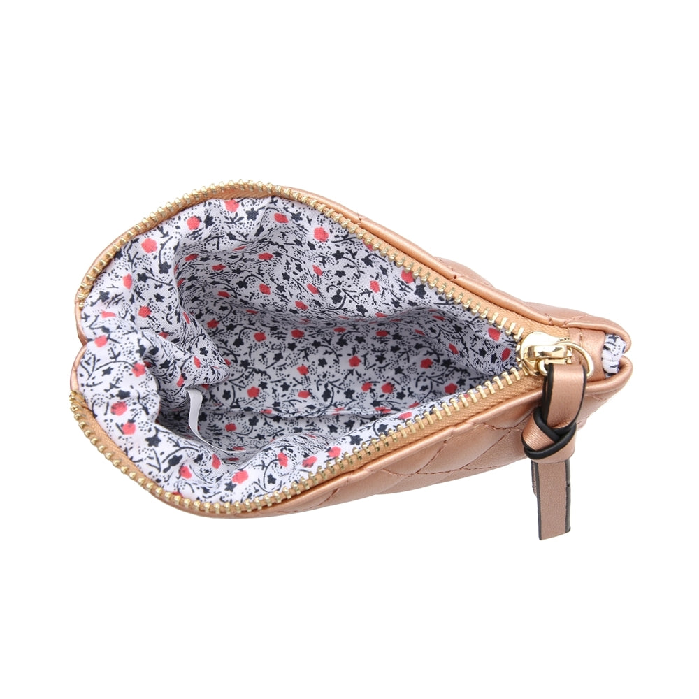 Quilted Zip Coin Purse