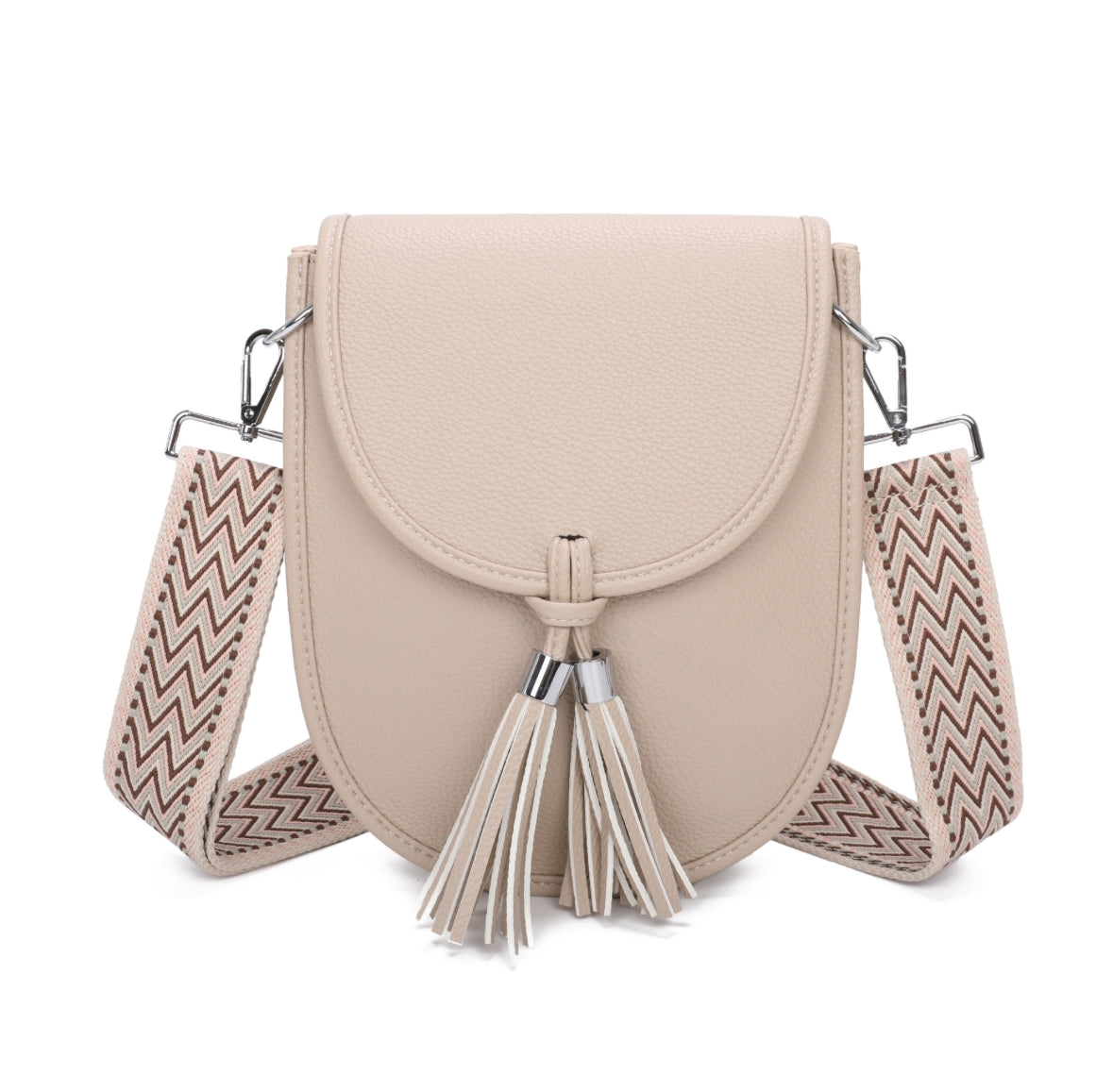 Double Tassel Crossbody Bag