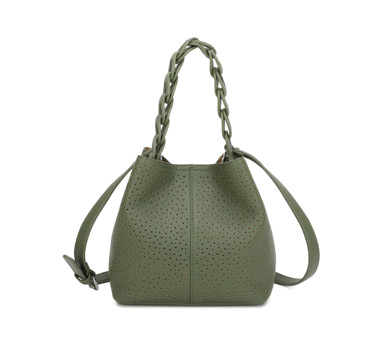 Crossbody Bucket Bag