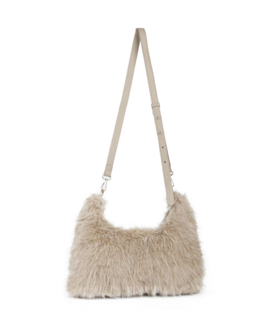 Medium Faux Fur Crossbody Bag