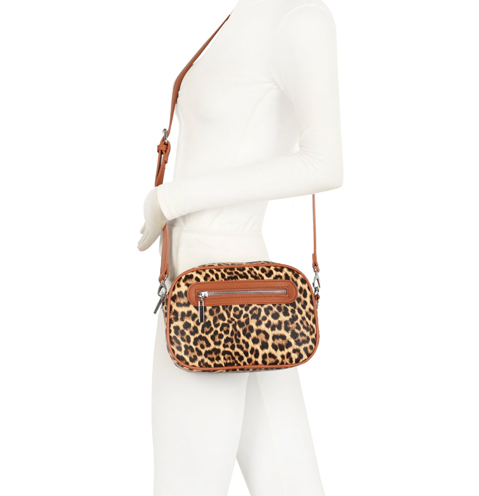 Animal Print Crossbody Bag