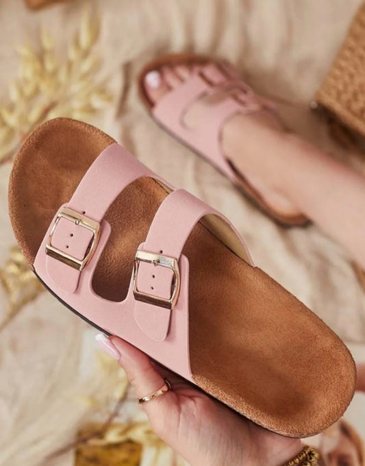 Flat Pink Sliders