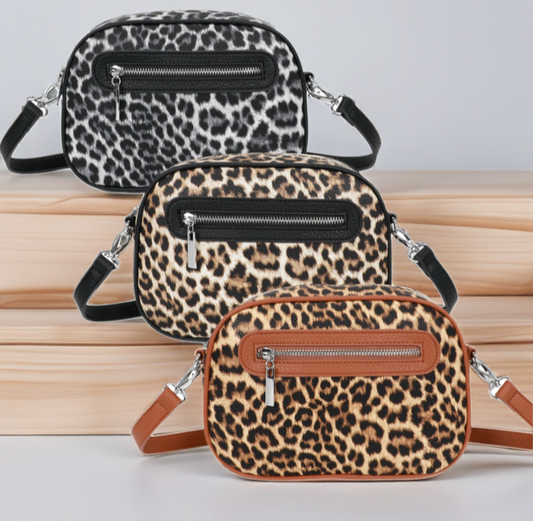 Animal Print Crossbody Bag