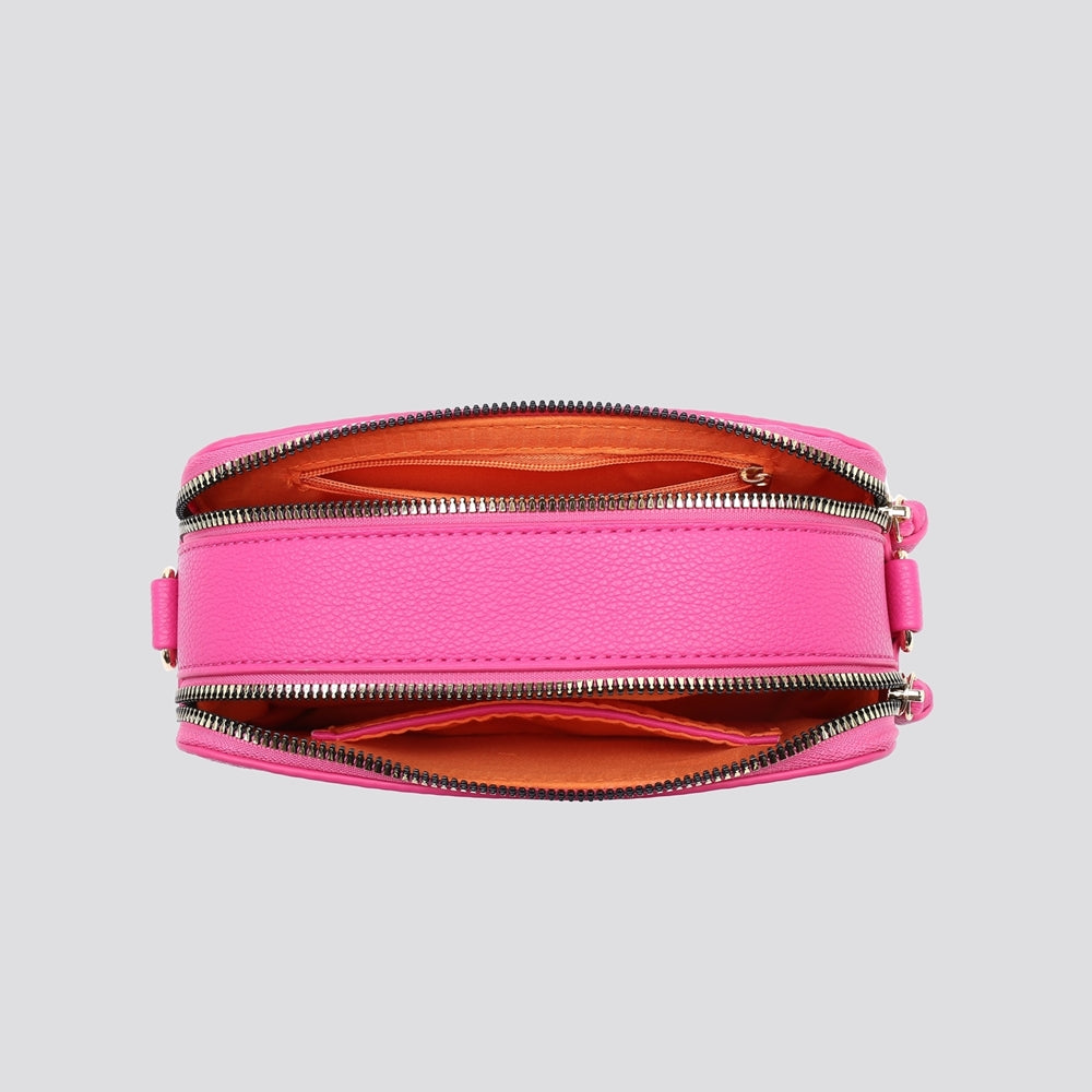 Double Zip Crossbody Bag