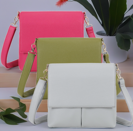 Double Pocket Crossbody Bag
