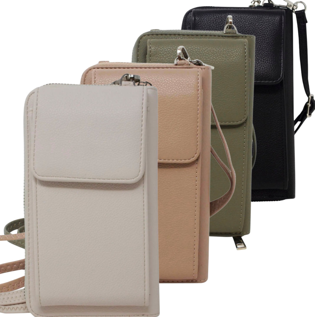 Crossbody Purse/Phone Holder with Detachable Strap