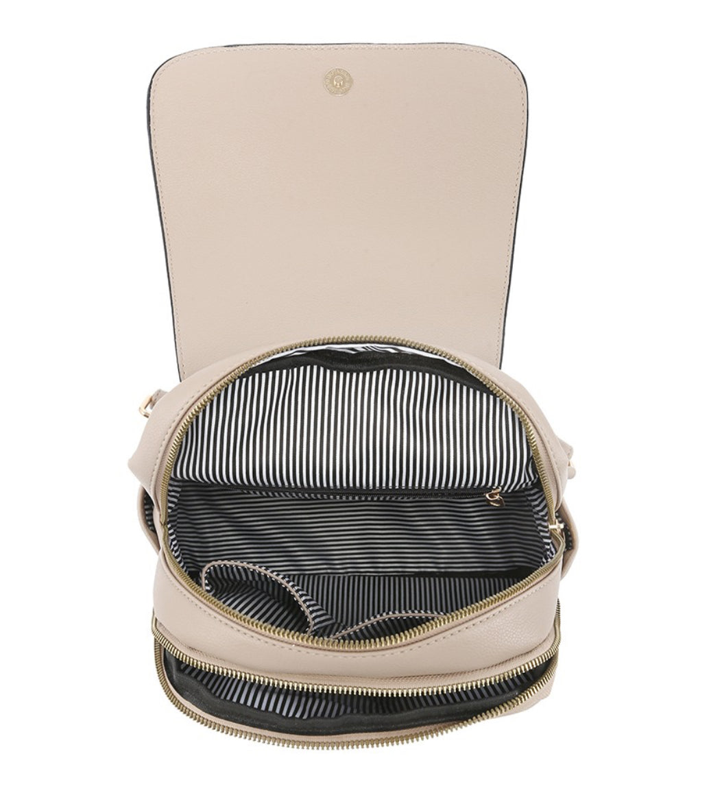 Double Zip Backpack