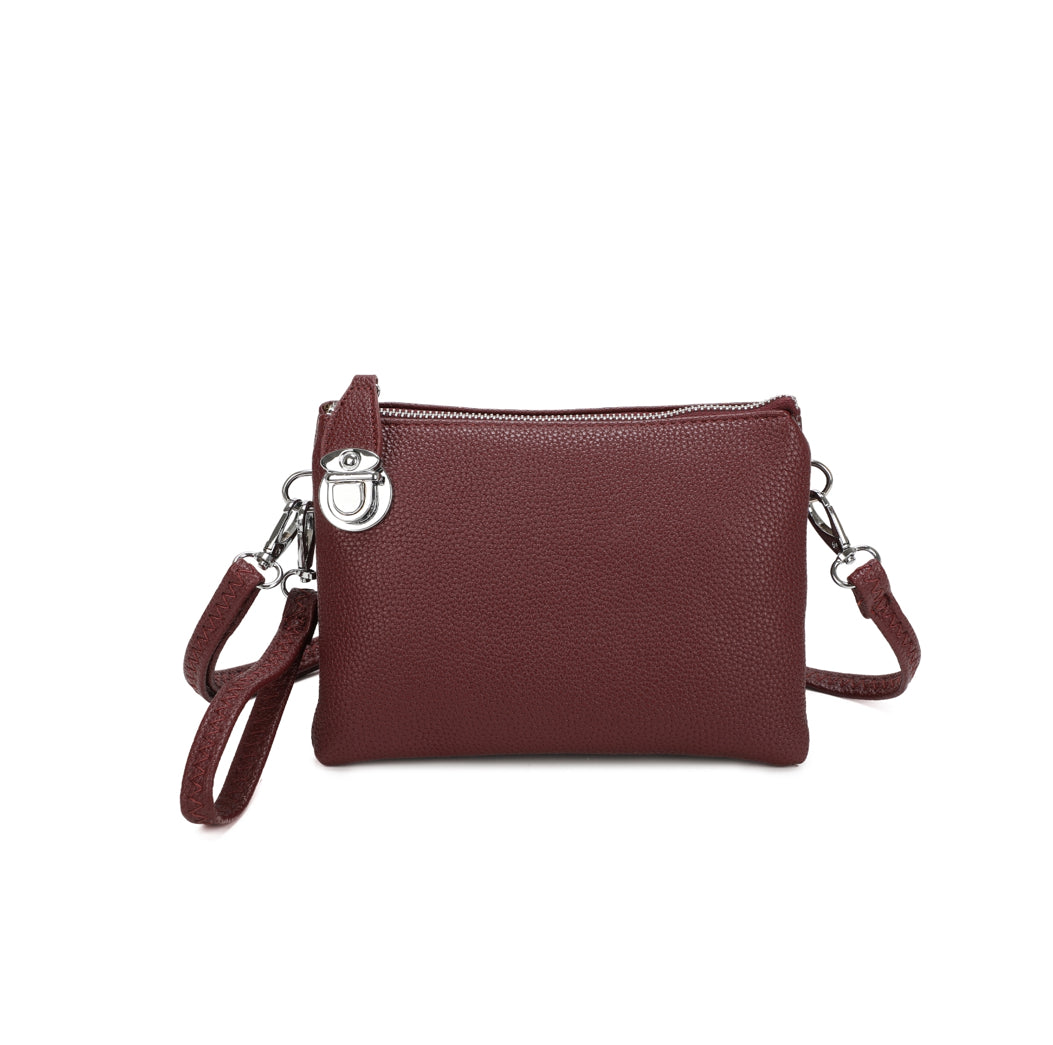 Triple Compartment Crossbody Bag