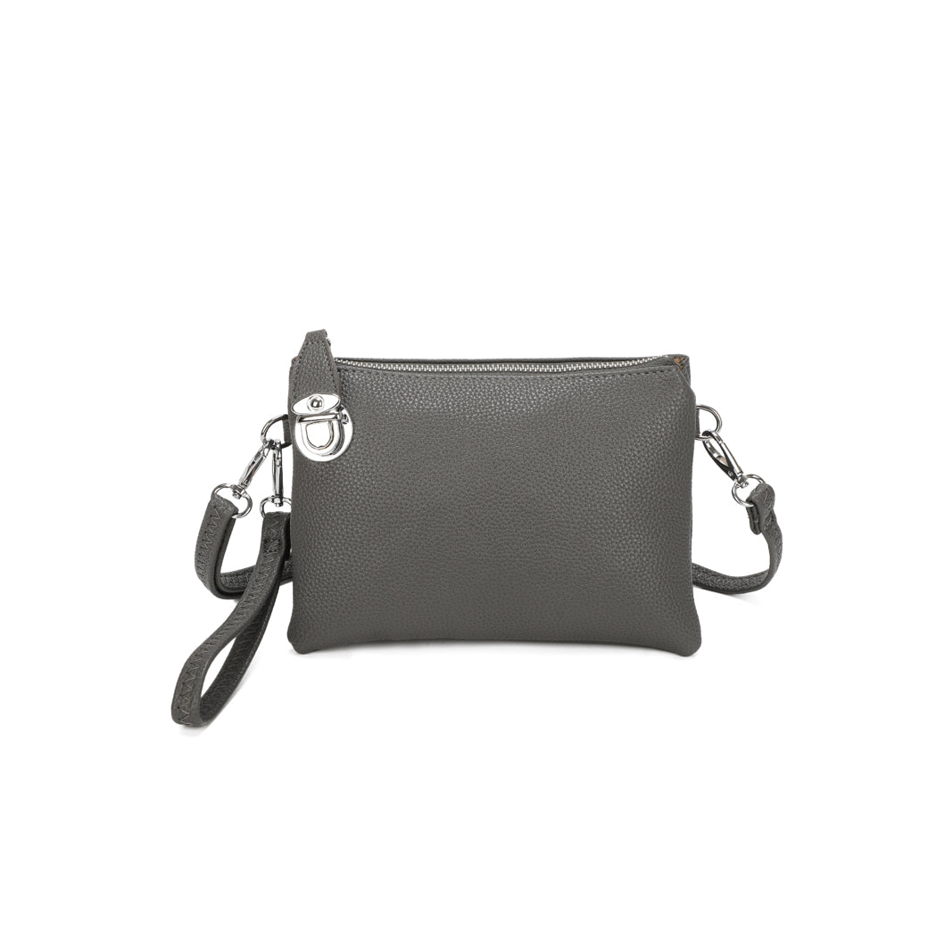 Triple Compartment Crossbody Bag