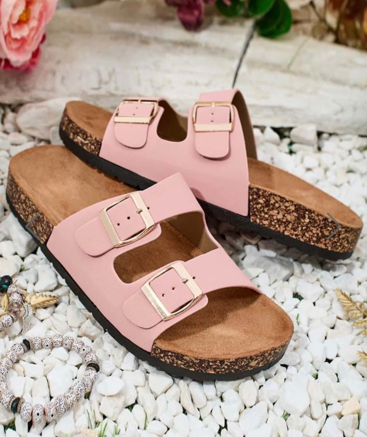 Flat Pink Sliders