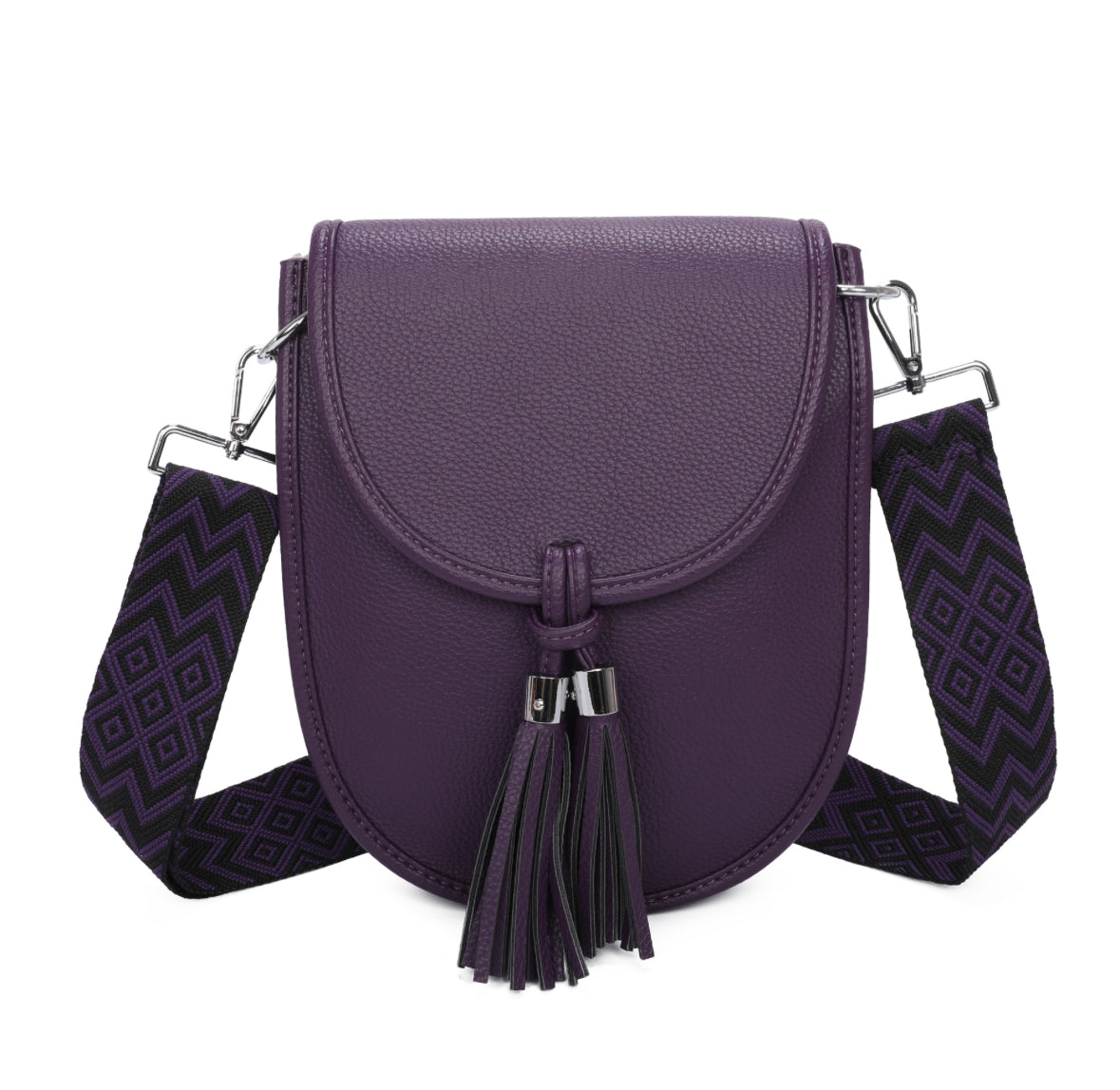 Double Tassel Crossbody Bag