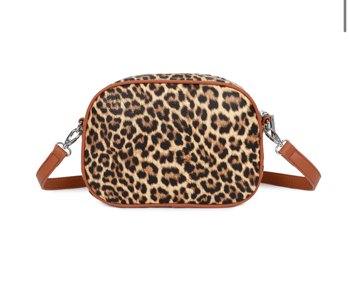 Animal Print Crossbody Bag