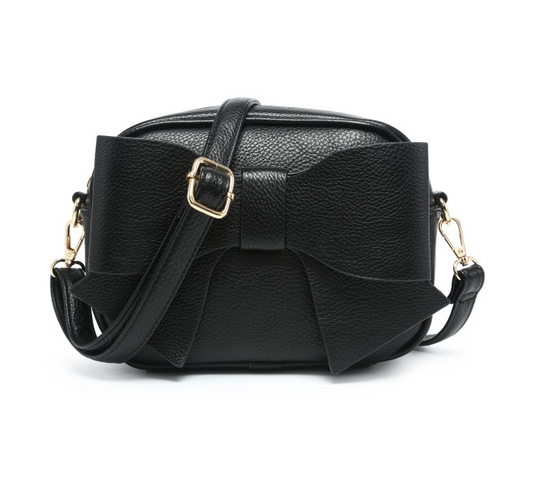 Bow Cross Body Bag - Black