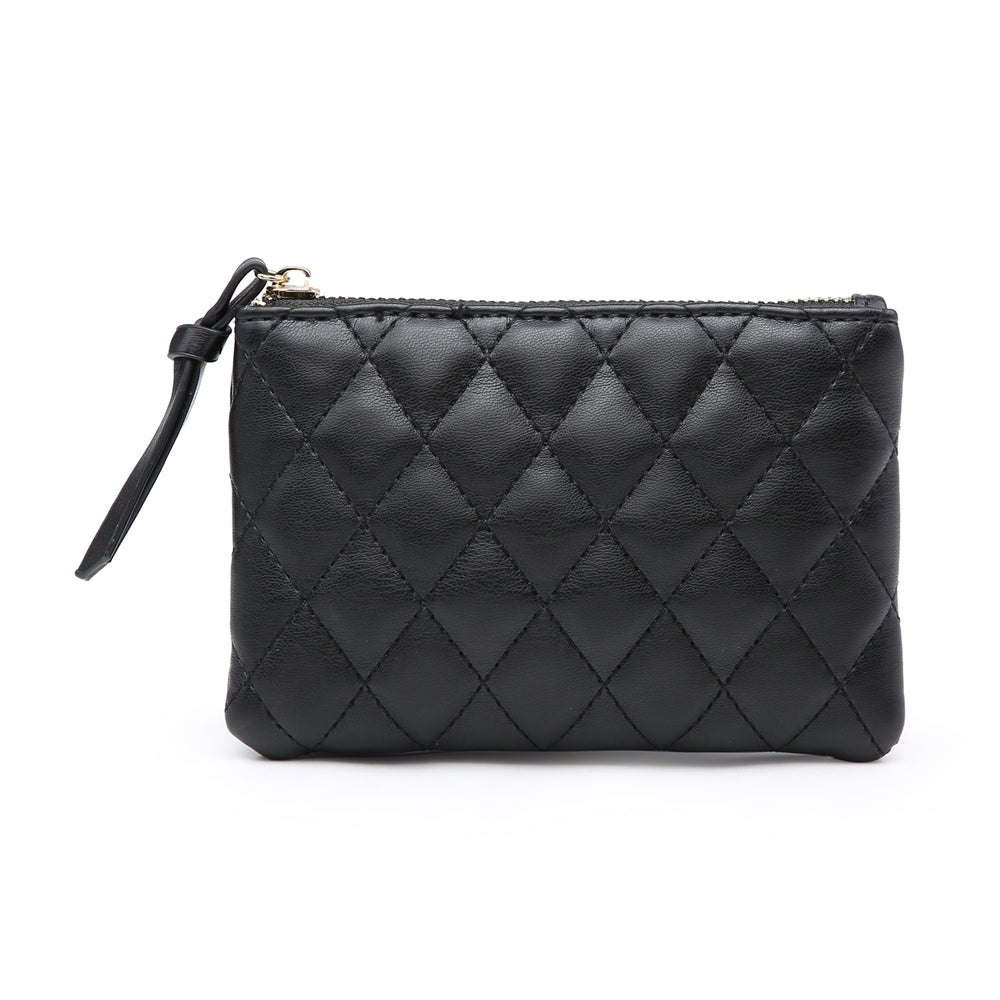 Quilted Zip Coin Purse