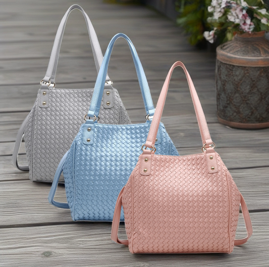 Woven Crossbody Handbag