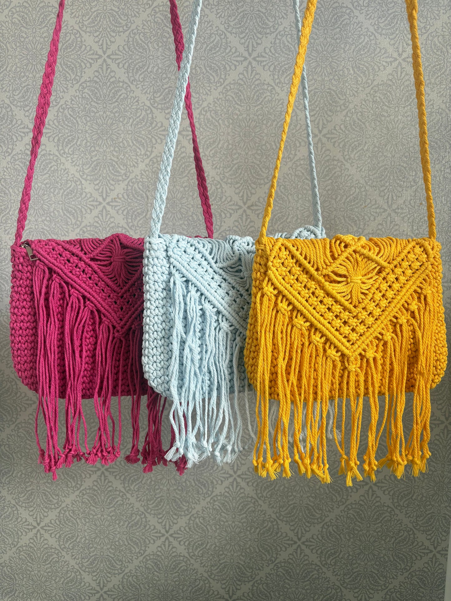 Crochet Crossbody Bag