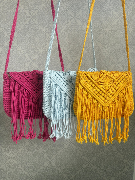 Crochet Crossbody Bag