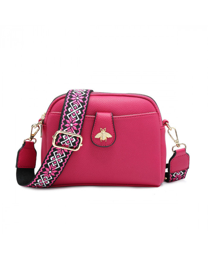Bee Cross Body Bag - Pink